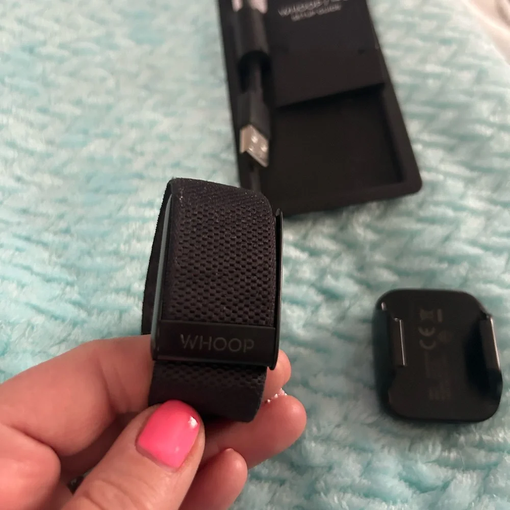 Black Wearable Wristband
